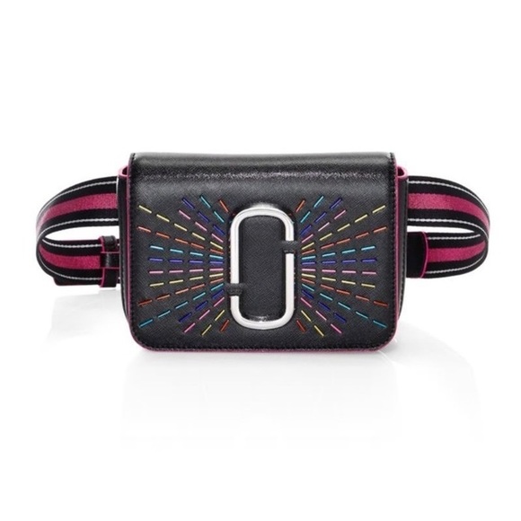 Marc Jacobs Hip Shot Confetti Leather Belt / Crossbody Bag - Picture 5 of 7